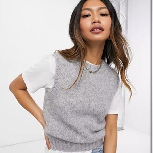 & Other Stories Grey Knit Tank Vest